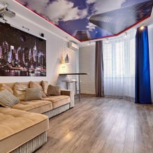 Gordijnen voor de woonkamer: 70 stijlvolle foto-idee?n in het interieur-8
