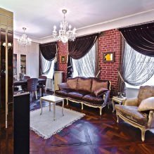 Gordijnen voor de woonkamer: 70 stijlvolle foto-idee?n in het interieur-4