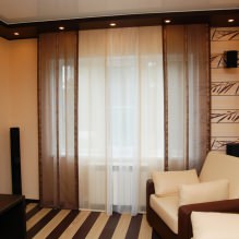 Gordijnen voor de woonkamer: 70 stijlvolle foto-idee?n in het interieur-10