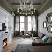 Gordijnen voor de woonkamer: 70 stijlvolle foto-idee?n in het interieur-12