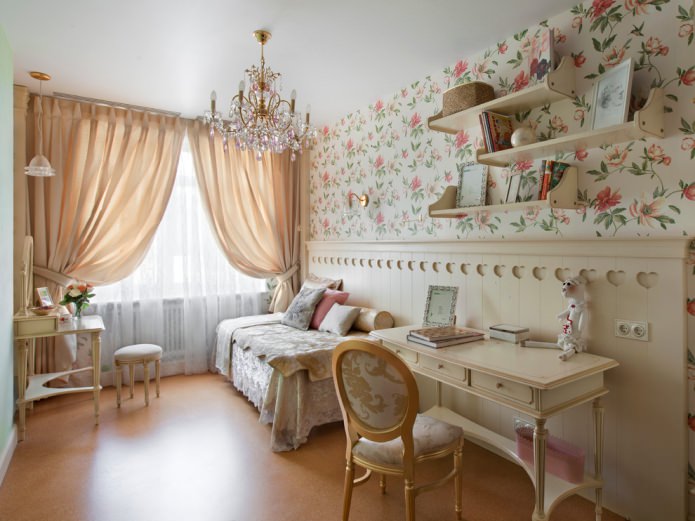 kinderkamer in een klassieke stijl