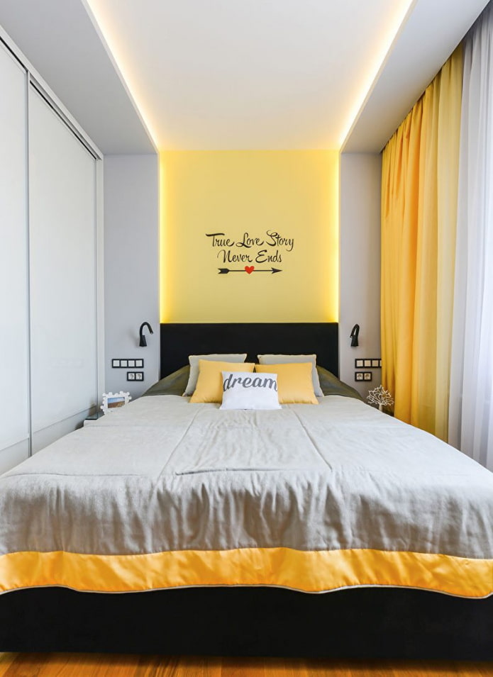 lichte kleine slaapkamer