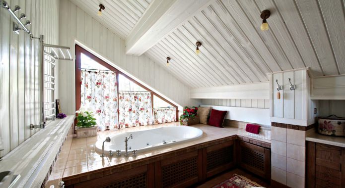 badkamer op zolder