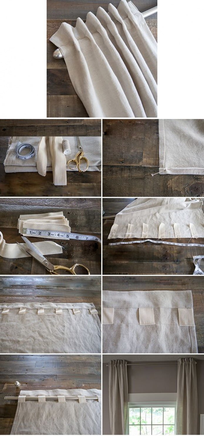 hoe naai je gordijnen