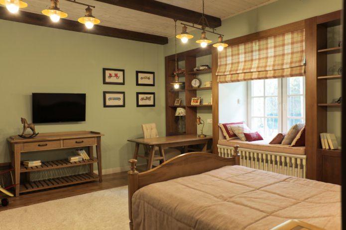 Romeinse gordijnen in de kinderkamer