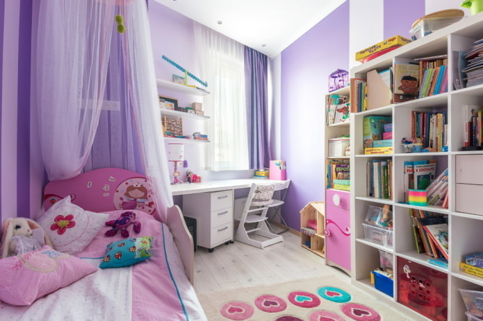 interieur voor een meisje