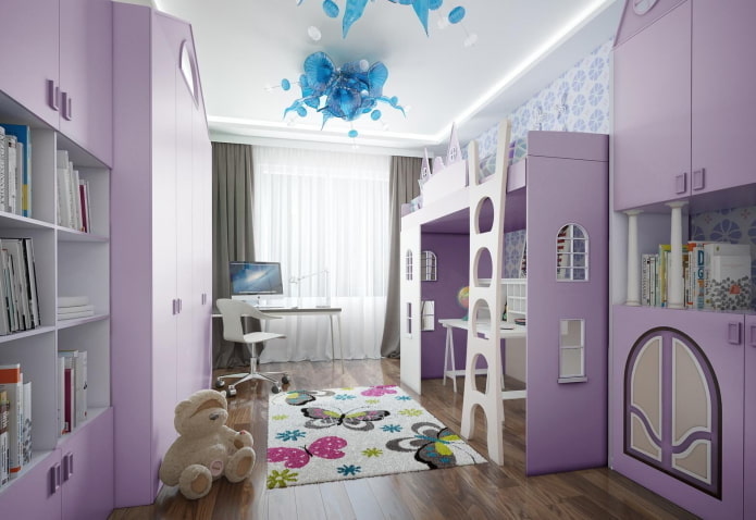lila kinderkamerset