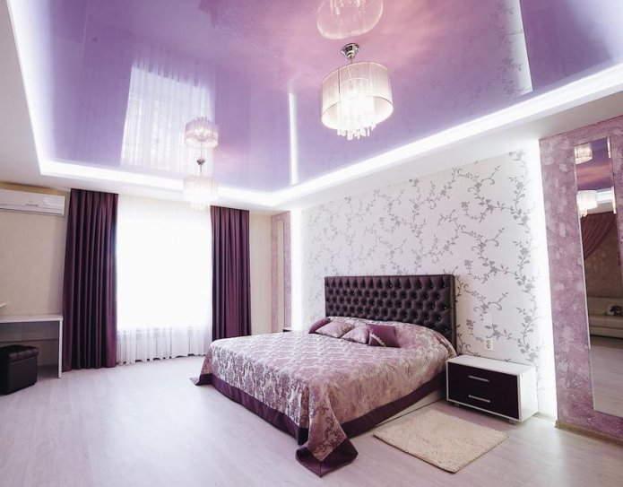 glanzend plafond