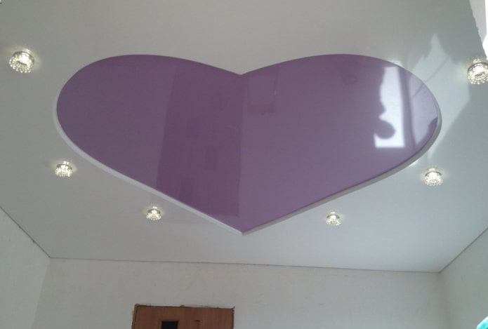 Plafond met twee niveaus