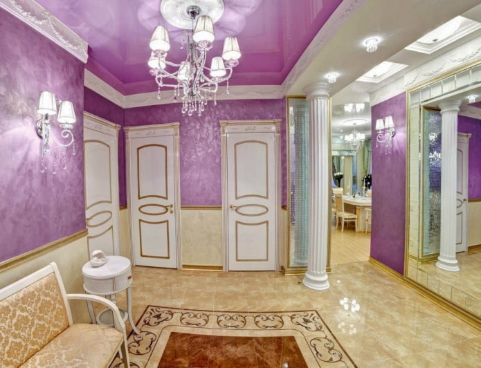 paars plafond