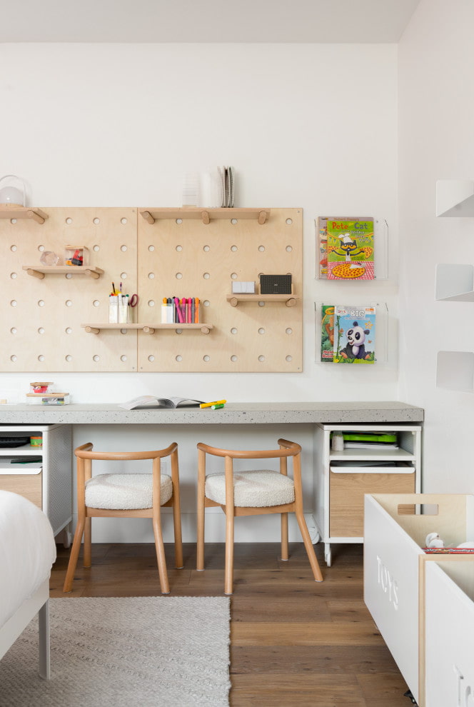 Kinderkamer in Scandinavische stijl