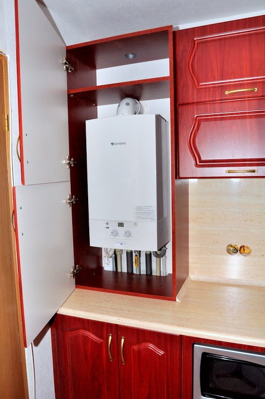 gasboiler verbergen