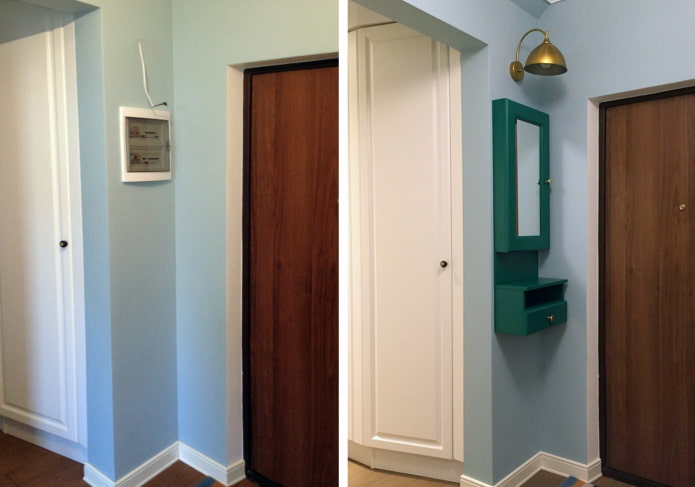 Aanrecht achter de kast