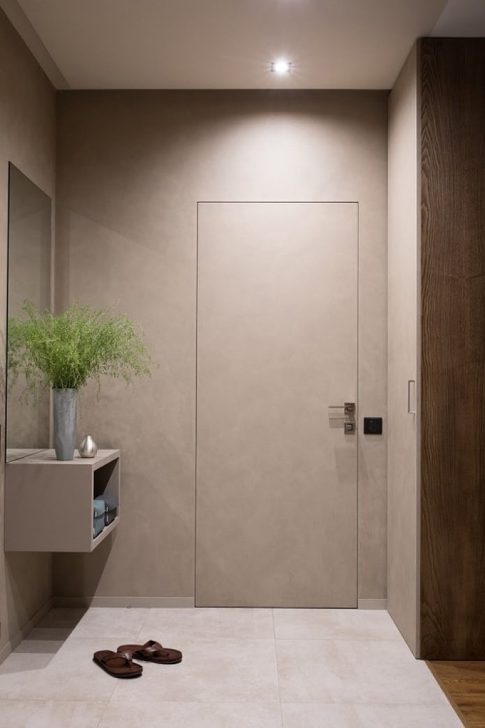 verborgen deuren in de gang