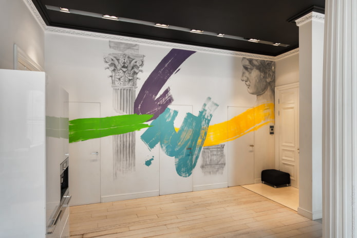 muurontwerp en verborgen deuren