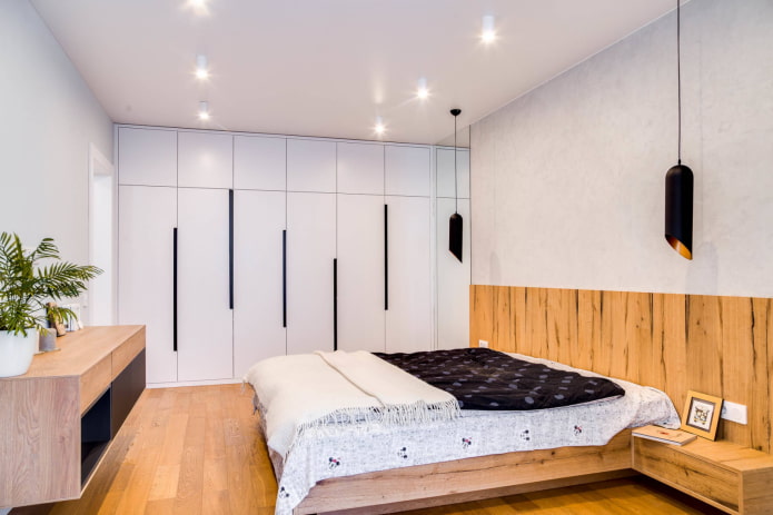 Wit, zwart en hout