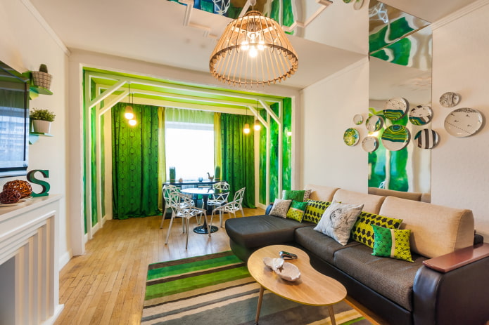 groen in het interieur
