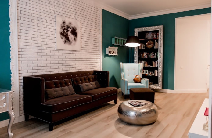 bank in het interieur van de woonkamer