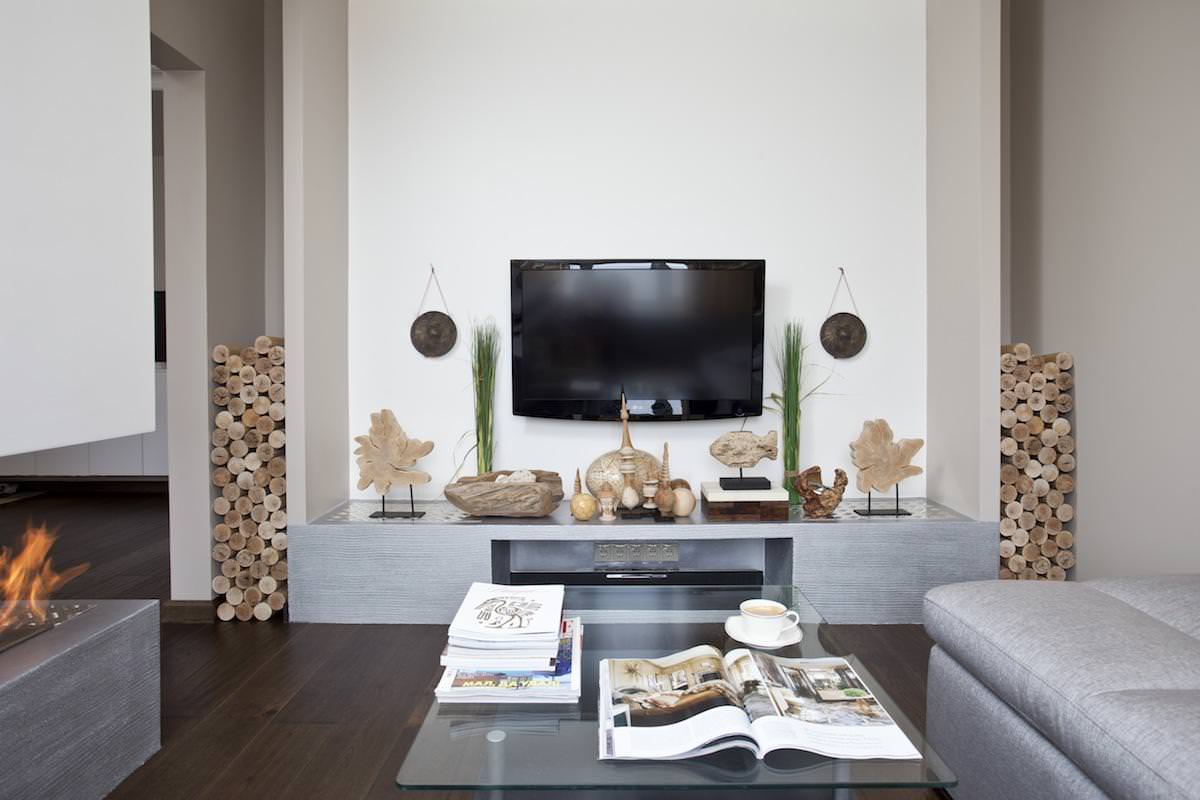 TV in de woonkamer