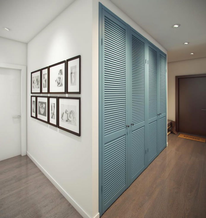 gangontwerp in een appartement van 52 m?.
