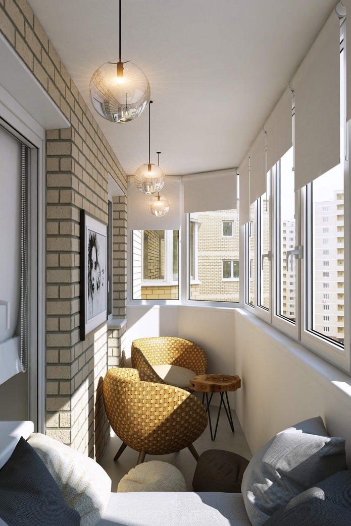 designbalkon met recreatieruimte van 6,5 m?.