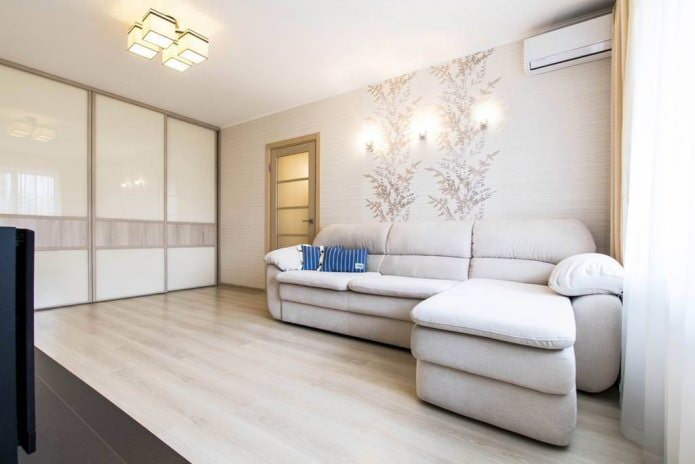 beige behang