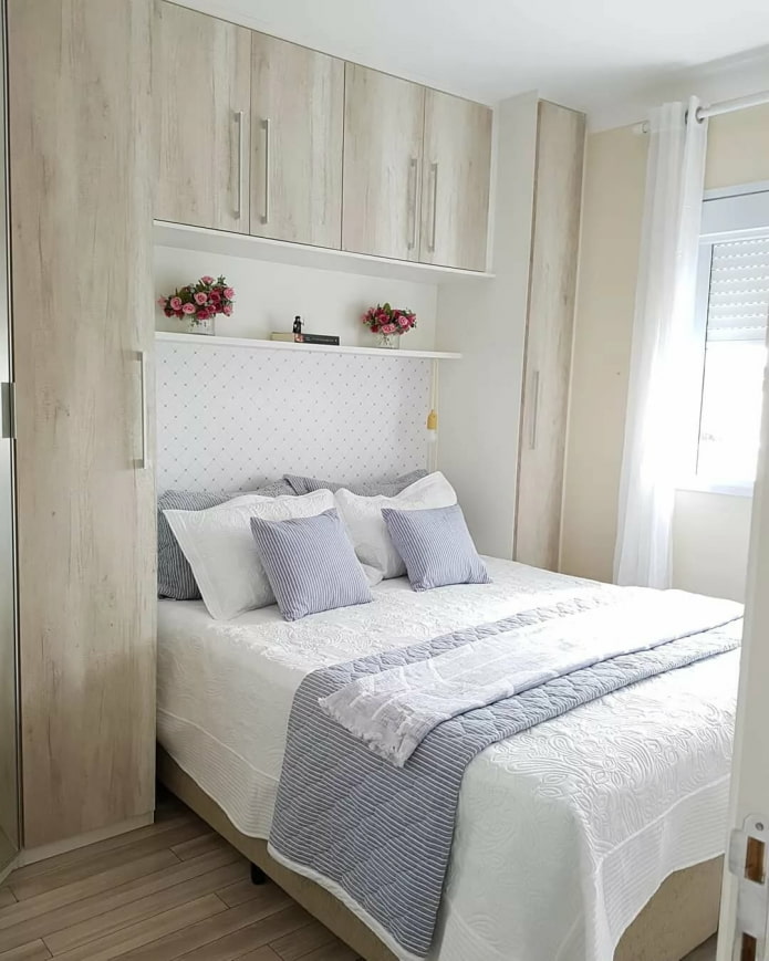bed ingebouwd in kast