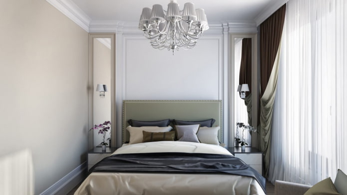 lichte kleine slaapkamer