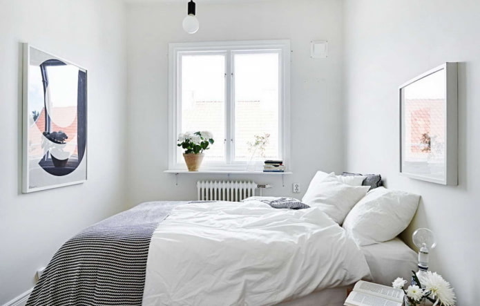 witte slaapkamer