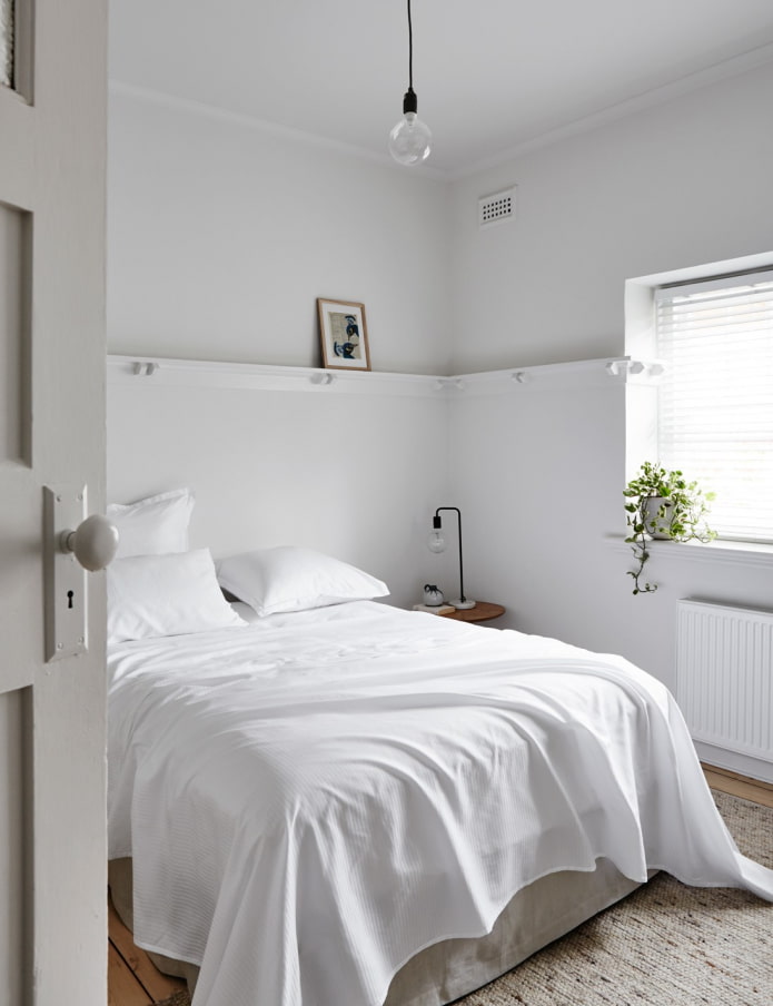 slaapkamer zonder decoratie