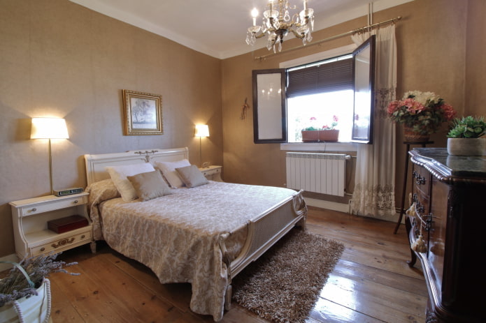 Klassieke slaapkamer volgens Feng Shui