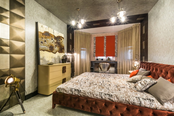 zonering van een slaapkamer gecombineerd met een loggia