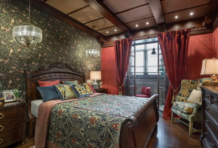 zonering van een slaapkamer gecombineerd met een loggia