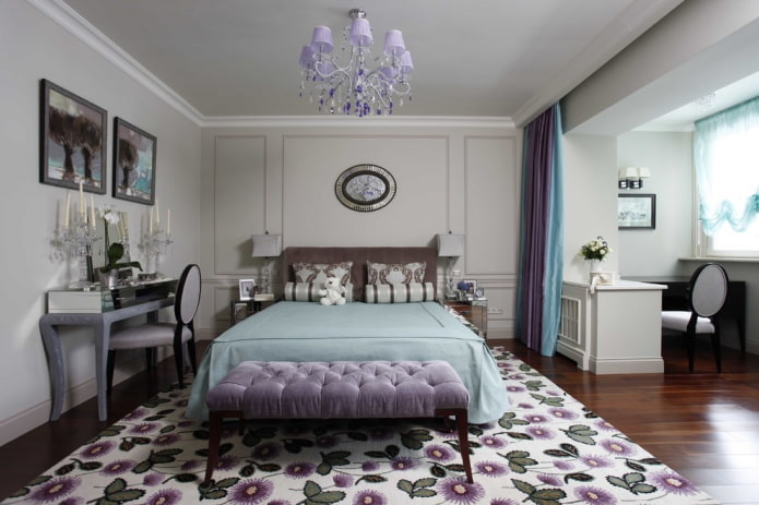 slaapkamer met studeerkamer