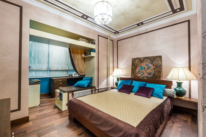 een balkon en een slaapkamer combineren