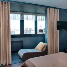 Modern slaapkamerontwerp met balkon-6