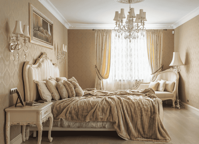 klassieke slaapkamer