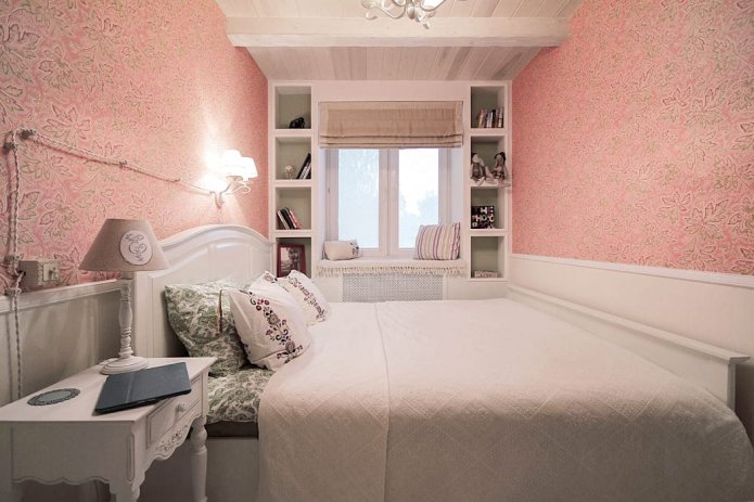 slaapkamer in een Chroesjtsjovka
