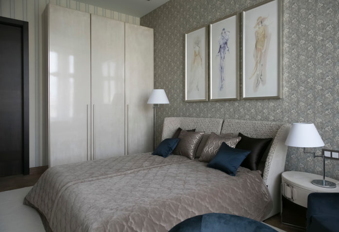 meubels voor een grijze slaapkamer