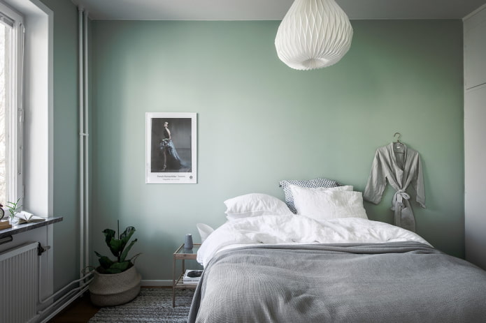 lichtgroene muren
