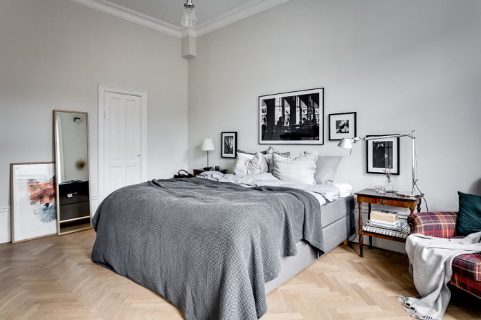 parketvloer in de slaapkamer