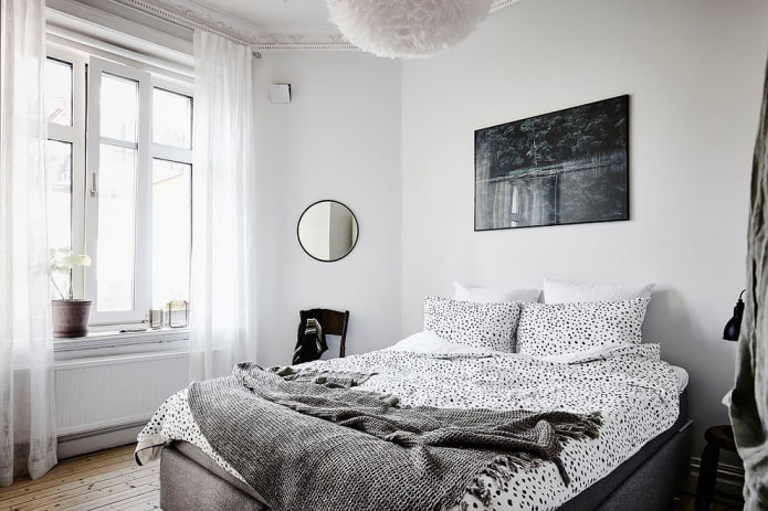 Scandinavische slaapkamer
