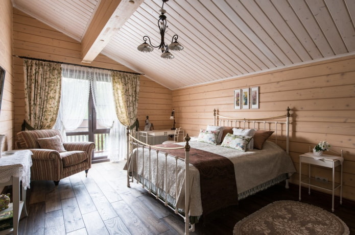 bekleding in de slaapkamer