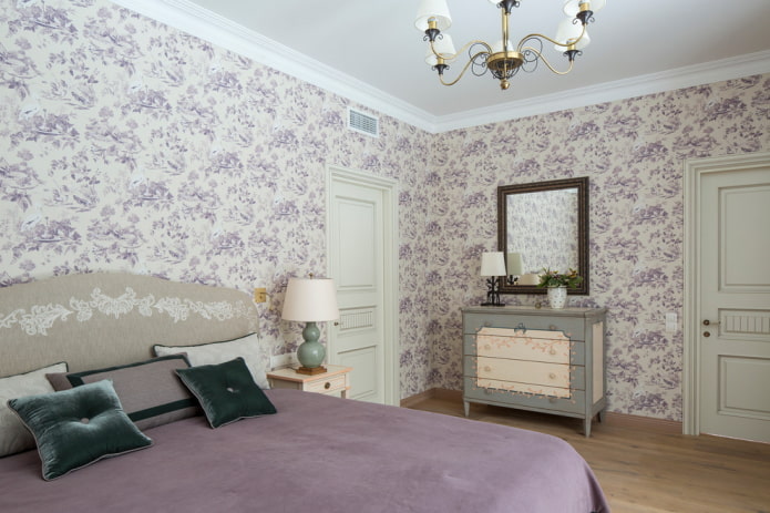 meubels in het interieur van de slaapkamer in Proven?aalse stijl stijl