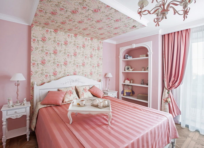 slaapkamerdecoratie in Proven?aalse stijl