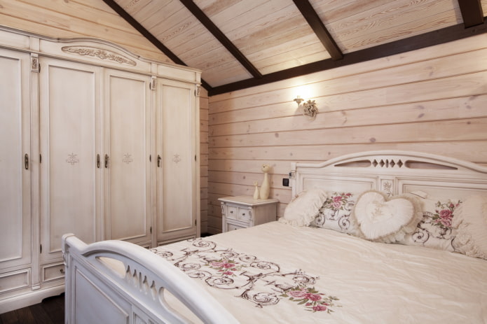 kleine slaapkamer in Proven?aalse stijl