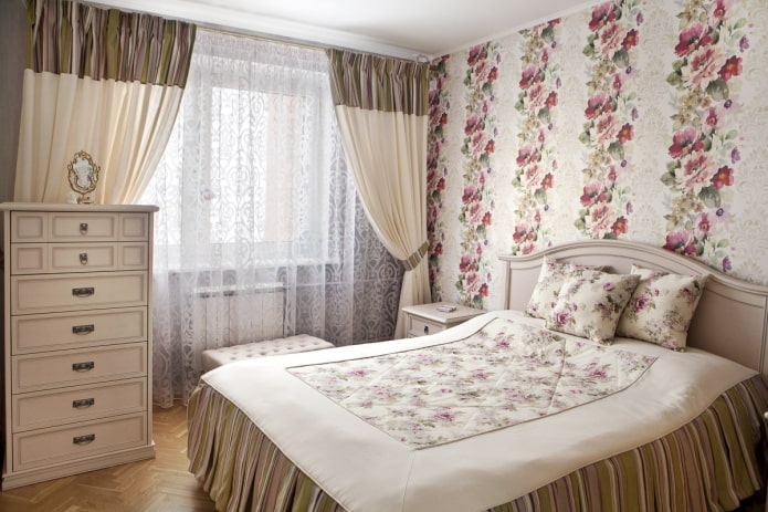 kleine slaapkamer in Proven?aalse stijl