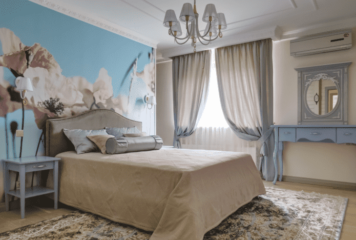 slaapkamerdecoratie in Proven?aalse stijl