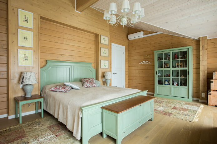 Slaapkamer in Proven?aalse stijl