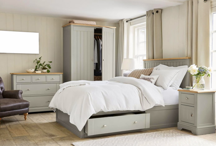 bed met lade
